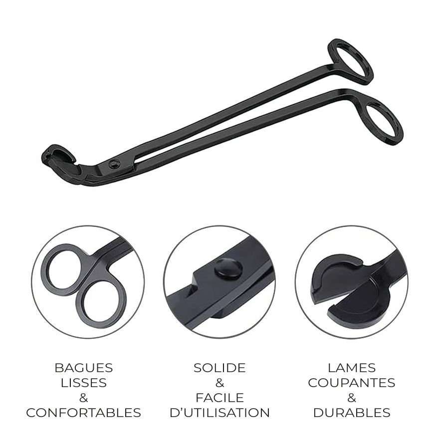 Coupe-mèche noir | Collection accessoires